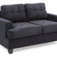 Cozy Transitional Loveseat For Two