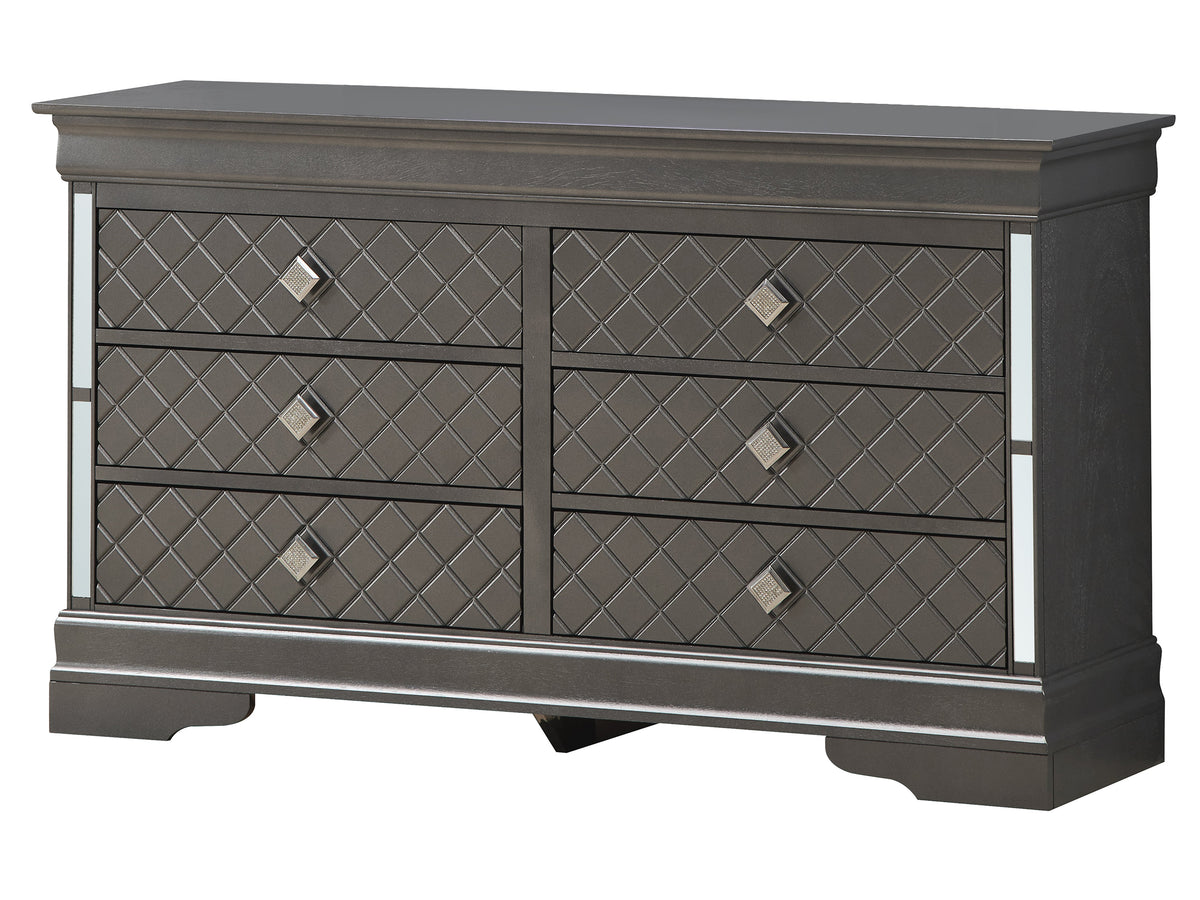 Verona G6702-D Dresser - Metallic