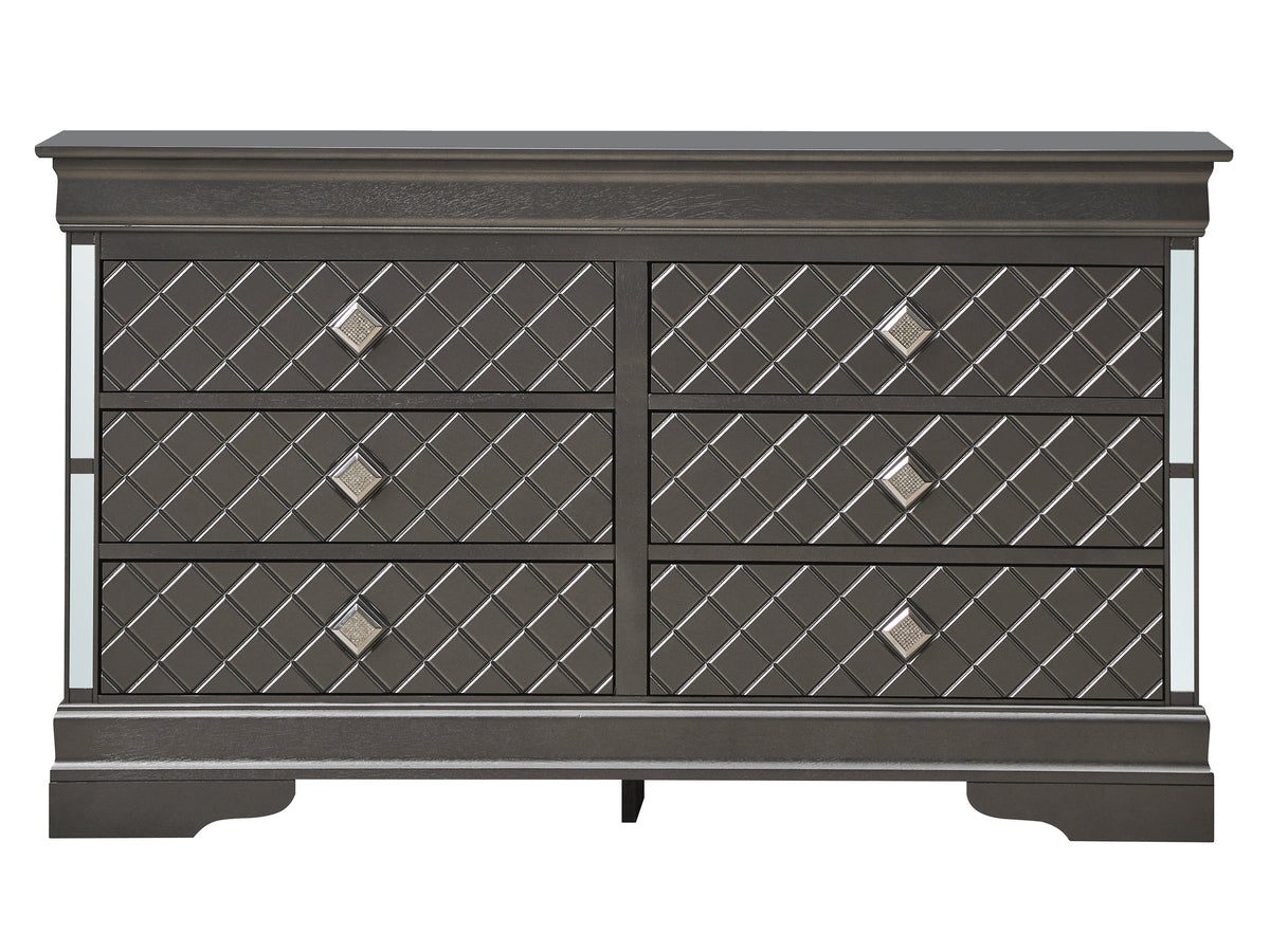Verona G6702-D Dresser - Metallic