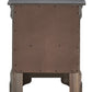 Chic Metallic Nightstand