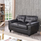 Sleek Contemporary Loveseat For Two