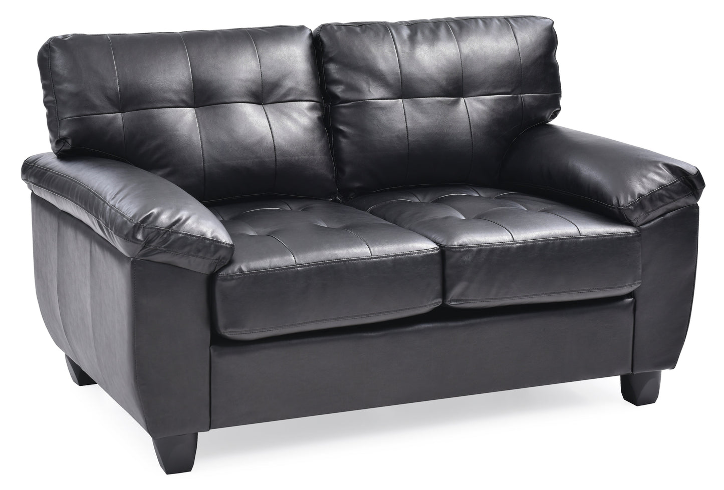 Sleek Contemporary Loveseat For Two