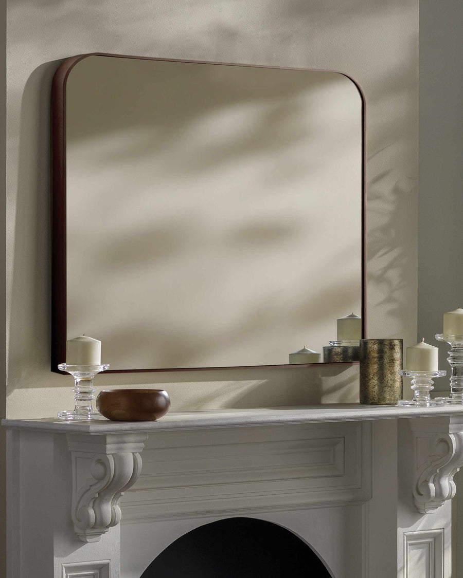 Grimisuat Dark Brown Mirror