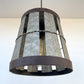 Galvanized Open Weave INDUSTRIAL Pendant Light