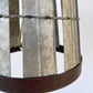 Galvanized Open Weave INDUSTRIAL Pendant Light
