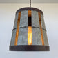 Galvanized Open Weave INDUSTRIAL Pendant Light