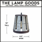 Galvanized Open Weave INDUSTRIAL Pendant Light