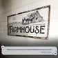 Rustic Horse Farmhouse Sign