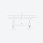 Glow Solar Hanging String Lights
