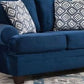 Groovy - Navy - 2pc Sofa & Love seat Collection