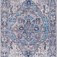 Neyland Iris Blue Area Rug 2362