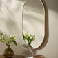 Hagenburg Gold Iron Frame Mirror