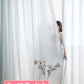 Top Quality Luxurious Chiffon White Sheer Curtains for Living Room Bedroom Window Voiles Tulle Curtain Big Size Custom Made