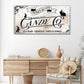 Honey Bunny Candy Company Sign