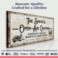 Family Open Air Cantina Sign