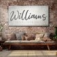 Family Name Sign IV