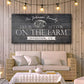 Life Is Better On The Farm Sign V