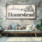 Homestead Sign III