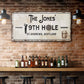 19th Hole Golf Personalized Sign