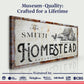 Homestead Sign