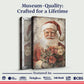 Vintage Christmas Santa Claus Wall Art
