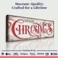 Vintage Merry Christmas Sign III