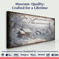Vintage Christmas Village Luke 2:14 Scripture Sign II