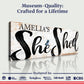 Personalized She Shed Sign VIII