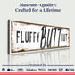Fluffy Butt Hut Chicken Coop Sign