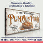 Personalized Pumpkin Patch Sign II