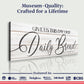Give Us This Day Our Daily Bread Faith Sign III