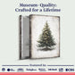 Vintage Pine Tree Christmas Wall Art - view 4
