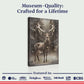 Vintage Winter Deer Christmas Wall Art