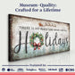 There's No Place Like Home For The Holidays Christmas Sign IV