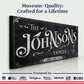Personalized Gothic Sign III