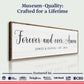 Forever And Ever Amen Faith Sign