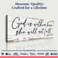 God Is Within Her She Will Not Fall Psalm 46:5 Faith Sign III