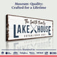 Family Lake House Arrow Sign II