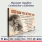 Personalized God Saw You Getting Tired Memorial Sign III