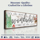It's The Most Wonderful Time Of The Year Christmas Sign II - view 4