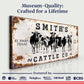 Personalized Cattle Sign II