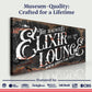 The Haunted Elixir Lounge Halloween Sign III - view 5