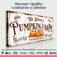 Personalized Pumpkin Farm Sign