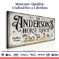 Personalized Horse Ranch Sign II