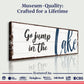 Go Jump In The Lake Sign II