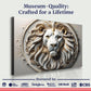 3D Majestic Lion Wall Art VI