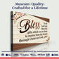 Bless Us Oh Lord Faith Sign III