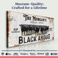 Personalized Black Angus Cattle Sign II