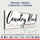 Country Roads Take Me Home Sign II