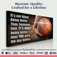 It's Not About Being Better Sports Quote Sign III